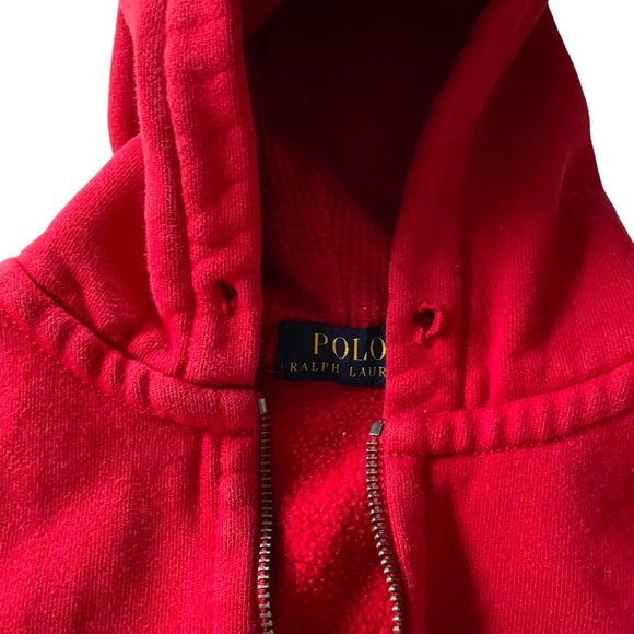 Polo Ralph Lauren Zip Up Hooded Sweatshirt - Picture 5 of 9